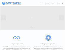 Tablet Screenshot of energy-company.nl